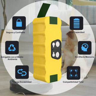 Batería Premium (Compatible con Roomba Irobot SERIES 500, 600, 700, 900): 5000mah